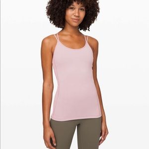 NEW Lululemon Free To Be Tank Smoky Blush